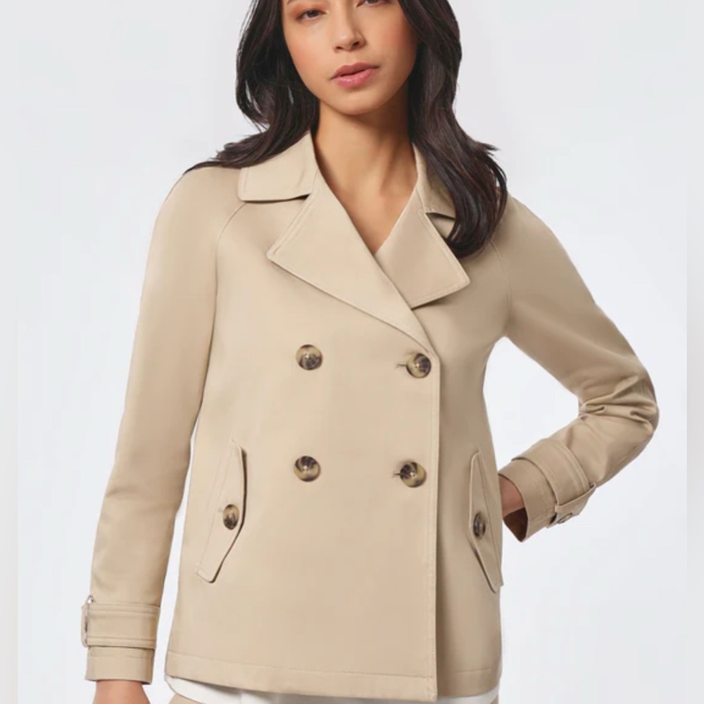Jones New York Short Trench Coat